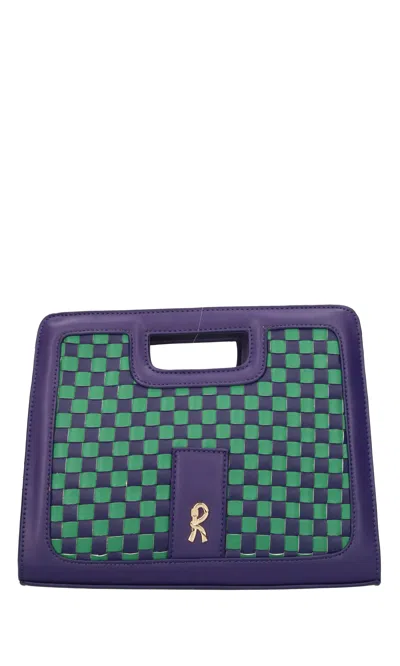 Roberta Di Camerino Bags.. In Blu Blu E Verdi