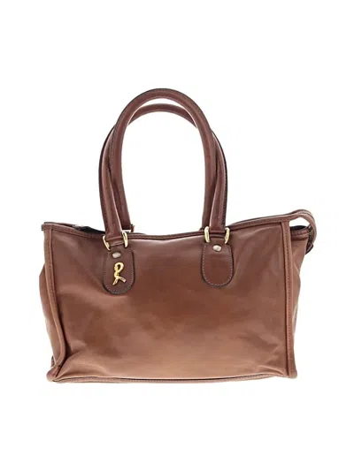 Pre-owned Roberta Di Camerino Leather Satchel In Brown