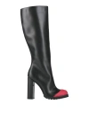 Roberta Di Camerino Woman Boot Black Size 7 Leather