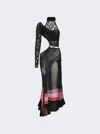 Roberta Einer Adhel Cotton Maxi Dress In Black