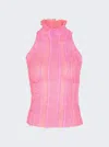 Roberta Einer Angel Top In Pink