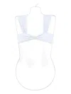 Roberta Einer Floral-appliqué Bikini Top In Blue