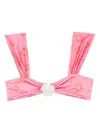 Roberta Einer Floral-appliqué Bikini Top In Pink