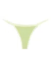 Roberta Einer High-rise Bikini Bottoms In Green
