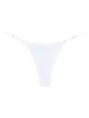 Roberta Einer High-rise Bikini Bottoms In White