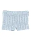 Roberta Einer Knitted Shorts In Blue