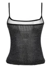 Roberta Einer Knitted Tank Top In Animal Print