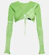 Roberta Einer Loona Knit Top In Green