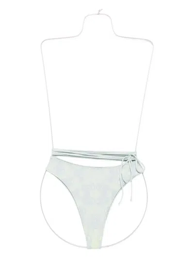 ROBERTA EINER X KISS ‘N THRILL SIENNA STRAP-DETAIL BIKINI BOTTOMS
