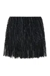 Roberta Einer Element Knitted Mini Skirt In Black