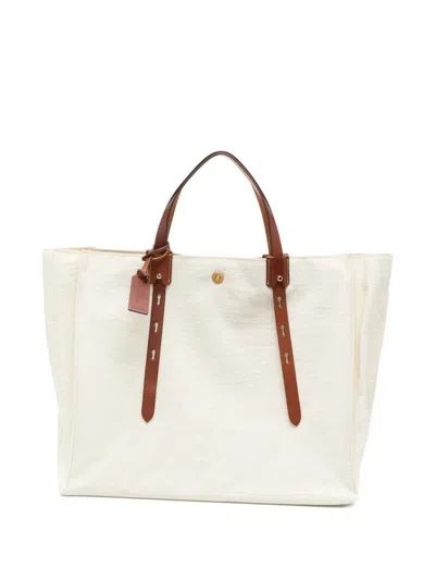 Roberta Pieri Nylon Tote Bag In White