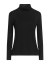 Roberta Puccini Woman T-shirt Black Size 16 Viscose, Elastane