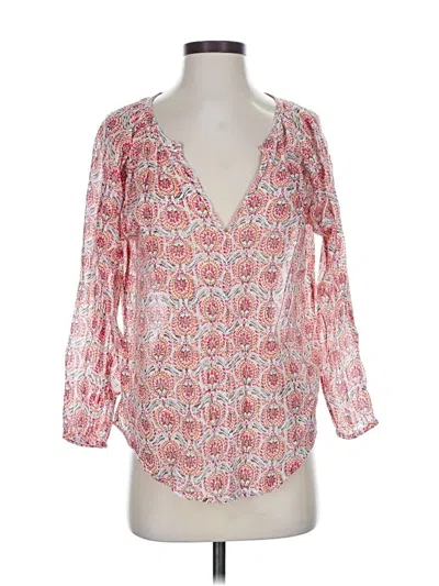 Pre-owned Roberta Roller Rabbit 3/4 Sleeve T-shirt In Pink