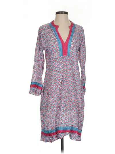 Pre-owned Roberta Roller Rabbit Casual Dress In Blue