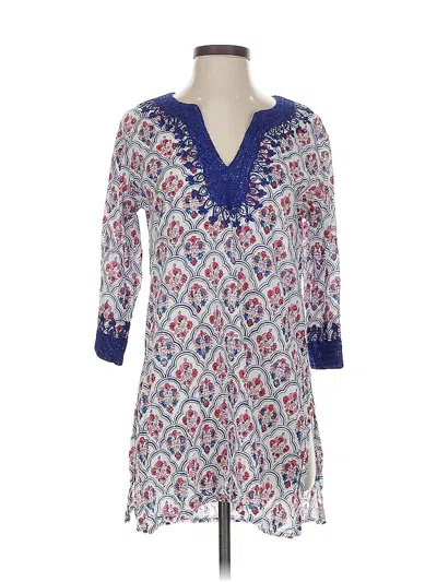 Pre-owned Roberta Roller Rabbit Casual Dress In Blue