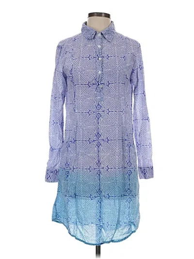 Pre-owned Roberta Roller Rabbit Casual Dress In Blue