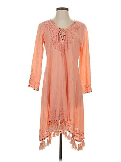Pre-owned Roberta Roller Rabbit Casual Dress In Orange