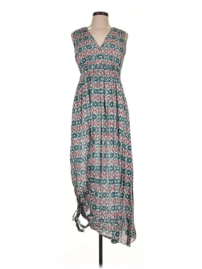 Pre-owned Roberta Roller Rabbit Casual Dress In Teal