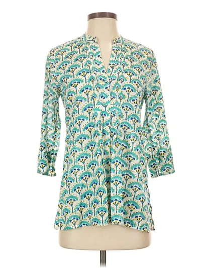 Pre-owned Roberta Roller Rabbit Casual Dress In Teal