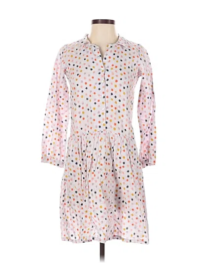 Pre-owned Roberta Roller Rabbit Casual Dress In White