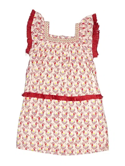 Pre-owned Roberta Roller Rabbit Kids' Dress In Red