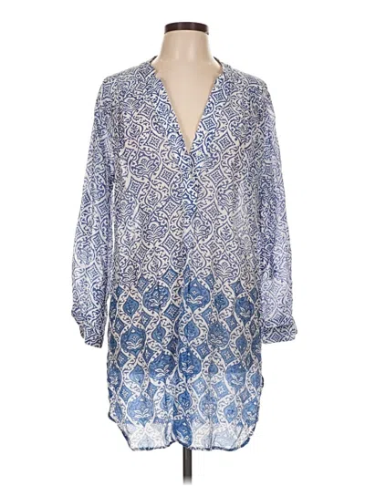 Pre-owned Roberta Roller Rabbit Kimono In Blue
