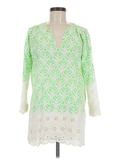 Pre-owned Roberta Roller Rabbit Kimono In Green