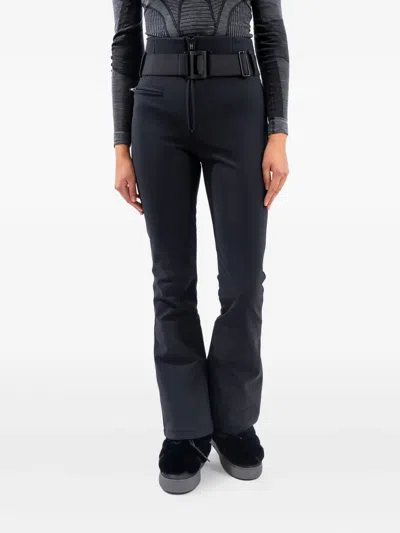 Roberta Tonini Belted Ski Pants In Black