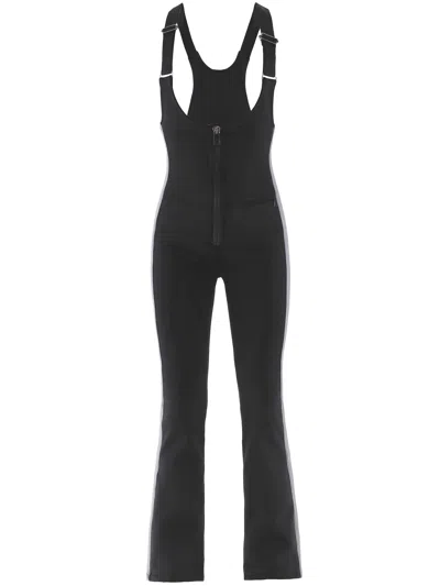 Roberta Tonini Rosy Fitted Sporty Jumpsuit In Black