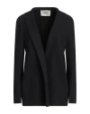 Roberto Avolio Milano Avolio Milano Woman Blazer Black Size 12 Virgin Wool, Polyamide In Black
