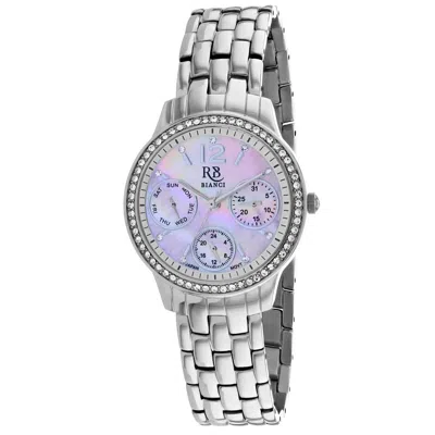 Roberto Bianci Women's Pink Mother Of Pearl Dial Watch In Multi