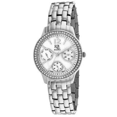 Roberto Bianci Women's White Mother Of Pearl Dial Watch In Metallic