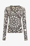 Roberto Cavalli -  Blouses & Tops Multicolor Unica In White