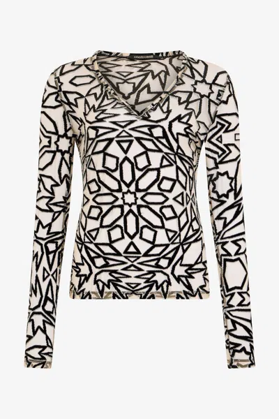 Roberto Cavalli -  Blouses & Tops Multicolor Unica In White