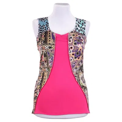 Pre-owned Roberto Cavalli 2005 New  New T-shirt Top In Pink