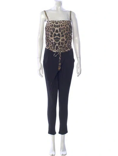 Pre-owned Roberto Cavalli 2018 'beachwear' Jumpsuit In Multi