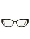 Roberto Cavalli Rectangular Rc5101 Eyeglasses Woman Eyeglass Frame Brown Size 52 Ace In 黑色