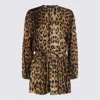 Roberto Cavalli Knee Length Dress Leopard Print
