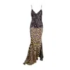 Roberto Cavalli Animal Print Long Dress - '00s In Multi
