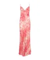 Roberto Cavalli Long Dress With Jaguar Skin Print