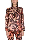 Roberto Cavalli Synthetic Fibers Shirt