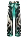 Roberto Cavalli Animal-print Trousers In Multi