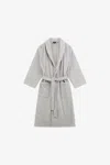 Roberto Cavalli Araldico Bathrobe In Gray