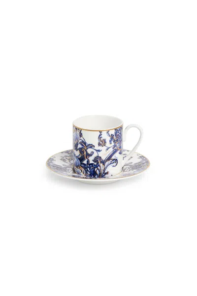 Roberto Cavalli Azulejos Kaffeeservice In Blue