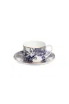 Roberto Cavalli Azulejos Cup And Saucer Tea Set