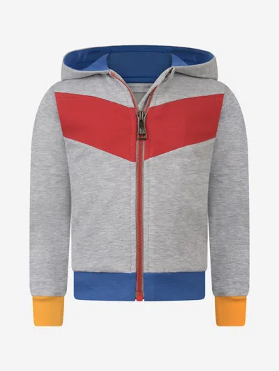 Roberto Cavalli Kids'  Baby Boys Tiger Zip Up Top 12 Months Grey By Childsplay Clothing