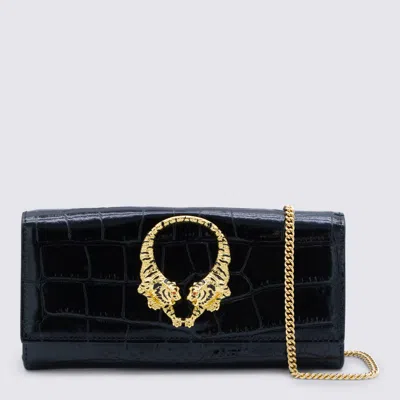 Roberto Cavalli Lookbook Mini In Leather In Black