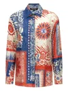 ROBERTO CAVALLI BANDANA-PRINT SHIRT