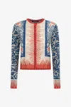 Roberto Cavalli Bandana-print Sweater