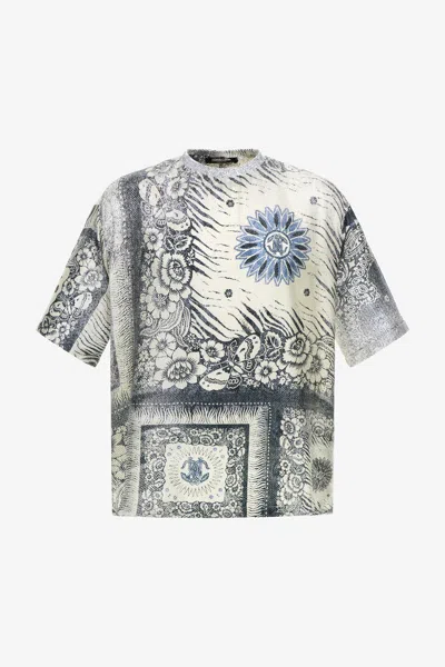 Roberto Cavalli Bandana Print T-shirt